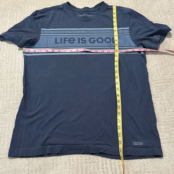 Life is Good Seam Stripes Crusher-LITE Tee Men’s Size M - Picture 5 of 6